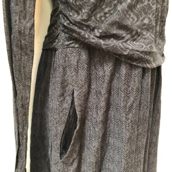 Athleta Perfect Packer Dress Flint Grey Fireworks Size S - Picture 7 of 10
